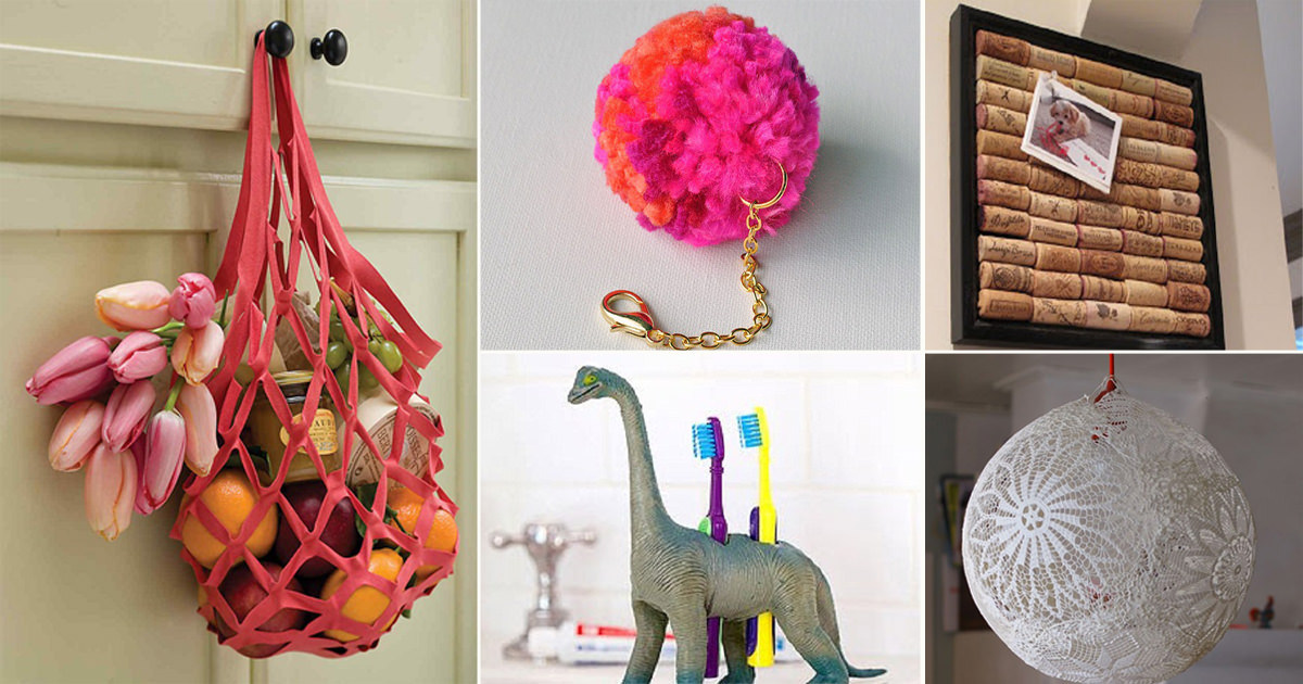 78 Simple and Fun DIY Craft Projects | Craft Ideas for Home Decor