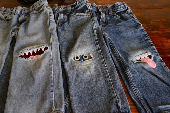 diy jean designs