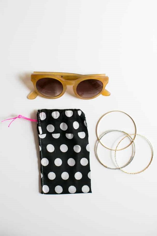 DIY Sunglass Case Ideas 1