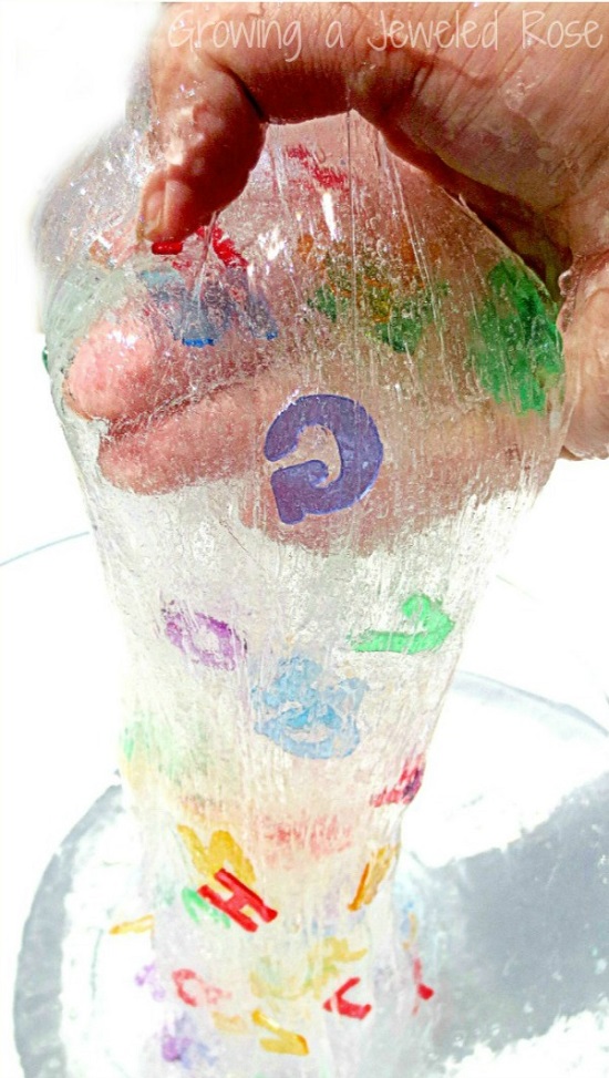 Alphabet Slime Recipe