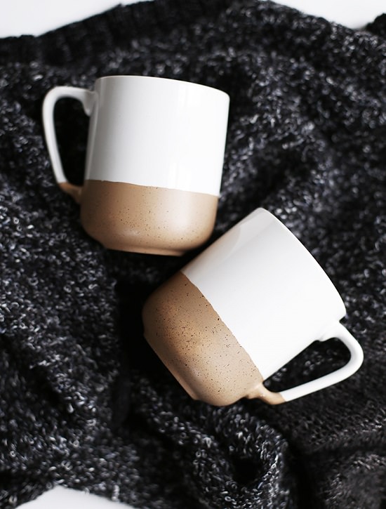 DIY Speckled Mug