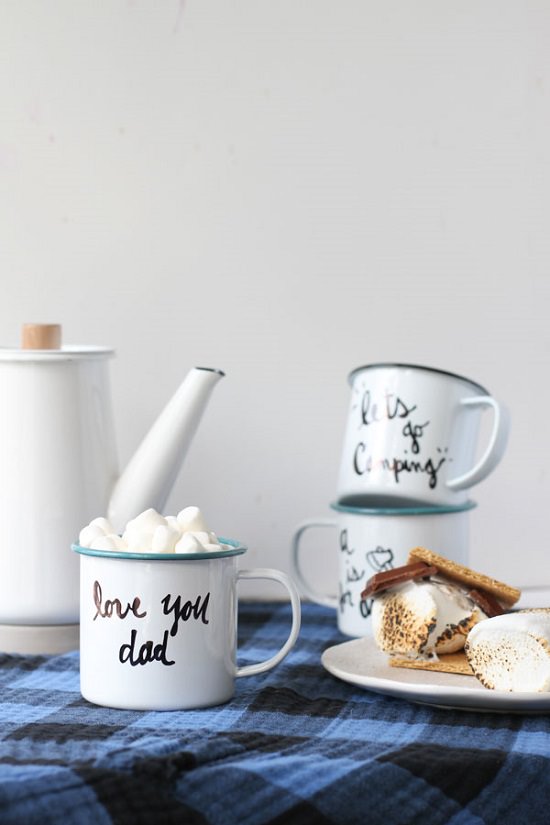 DIY Personalized Father's Day Mug