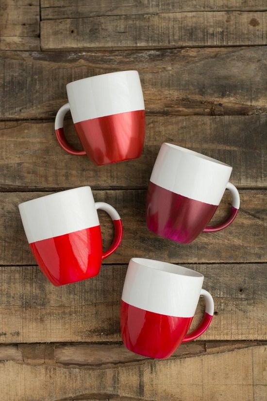 doy two toned coffee mug ideas