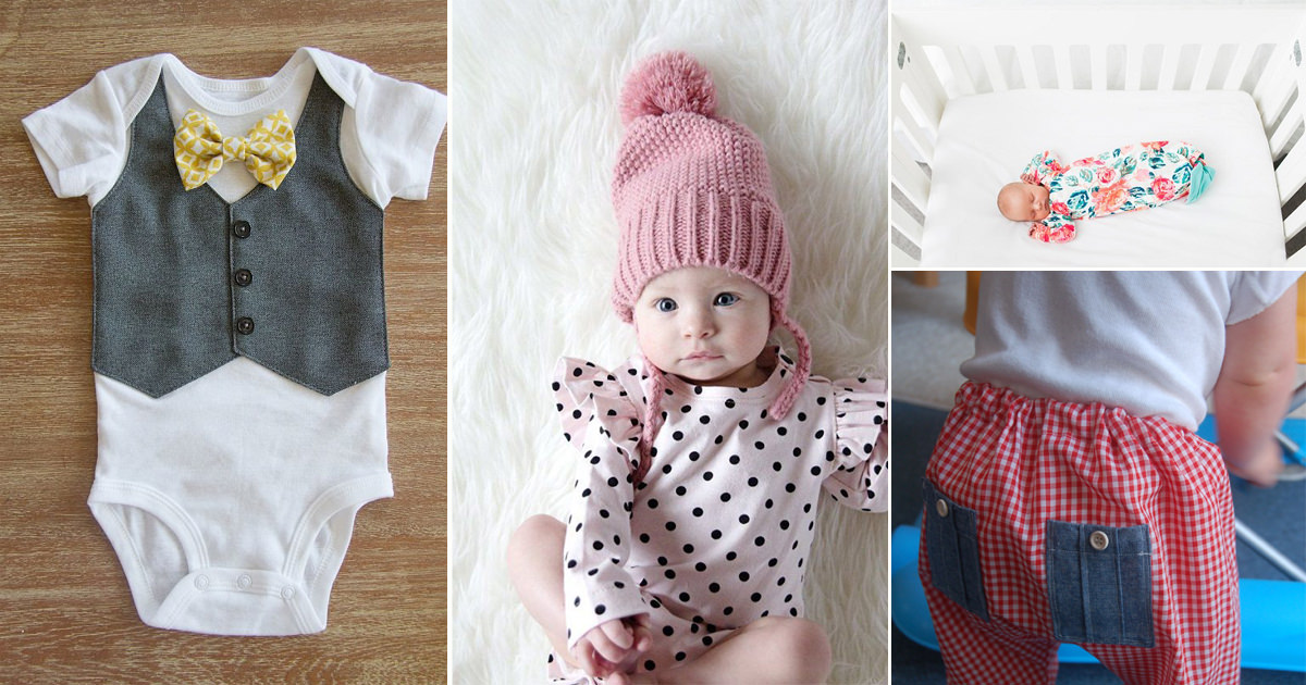 48 Easy Diy Baby Clothes Free Patterns And Ideas Cradiori