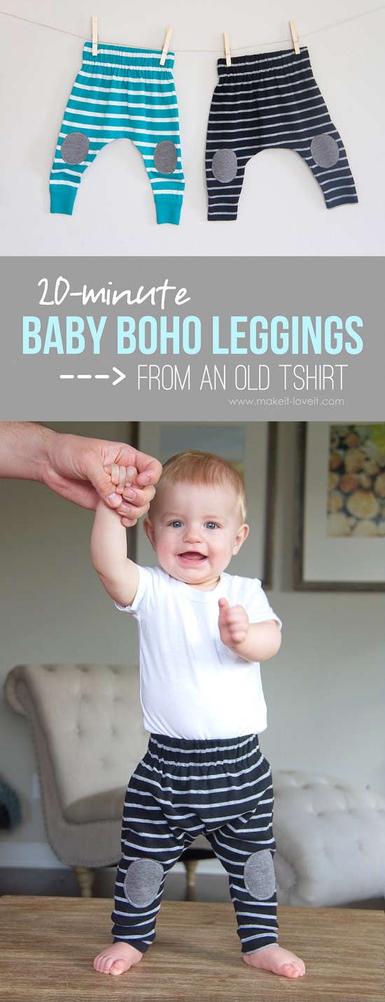 Re-purposed Boho Leggings