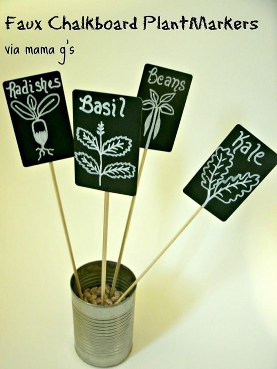 Card Plant Markers