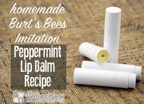 Beeswax Peppermint Lip Balm