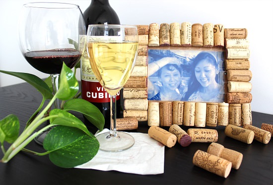 Wine Cork Picture Frame 