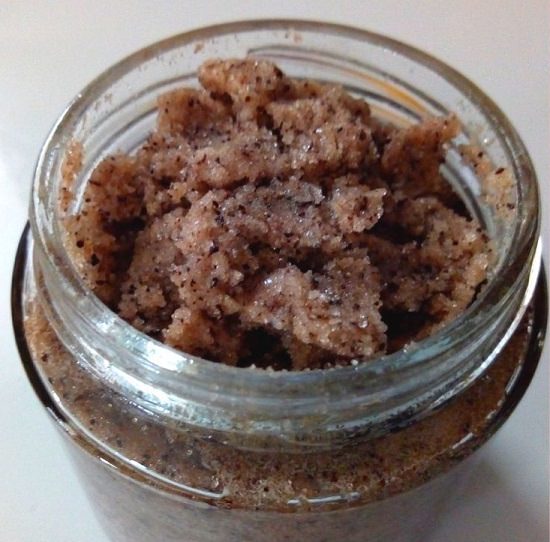 Sugar Scrub With Coffee