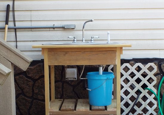DIY Outdoor Sink Ideas1