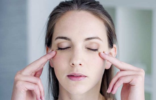 Massage Around Eyes