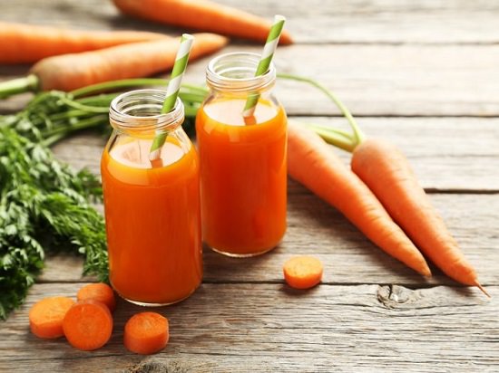 Carrot Juice for Dark Circles1