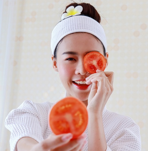 Use Tomatoes for Face