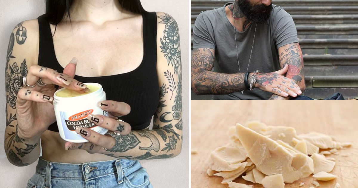 Is Cocoa Butter good for a tattoo  Benefits and How to Apply   FashionPaid Blog