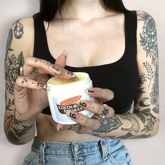 Is Cocoa Butter Good for Tattoo Aftercare2