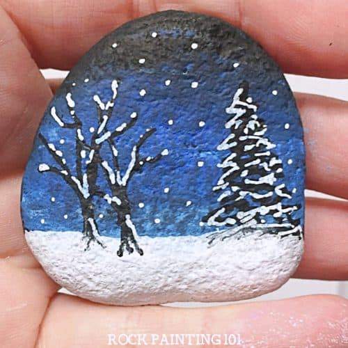 Cool Rock Painting Ideas20