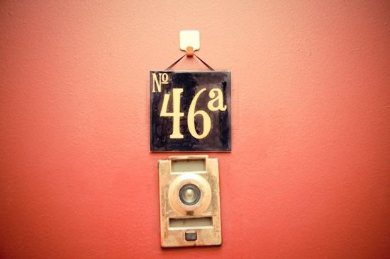 Cardboard Door Numbers