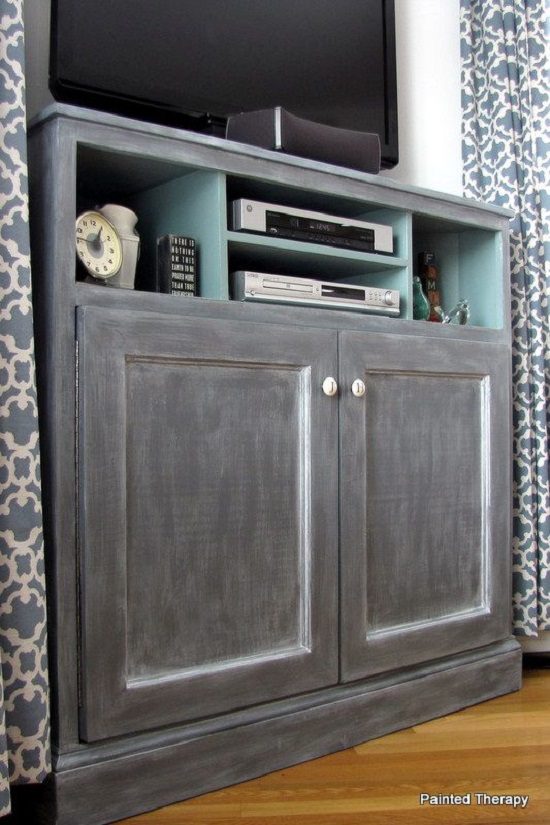 Tall Media Console