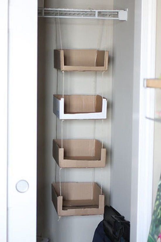 Recycled Cardboard Storage