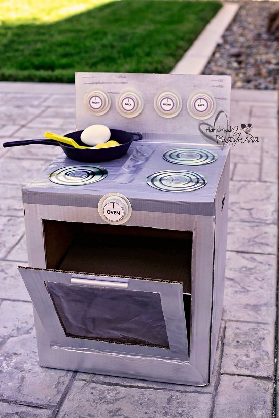 Cardboard Stove Oven Set