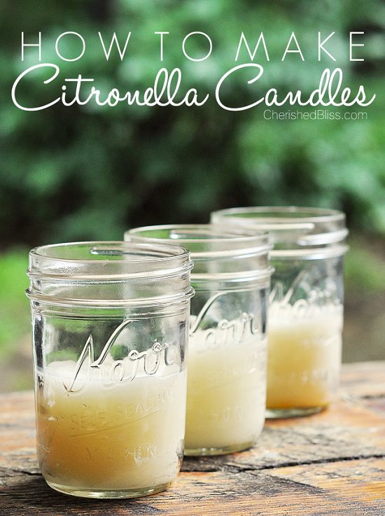  Natural Insect Repellant Candles