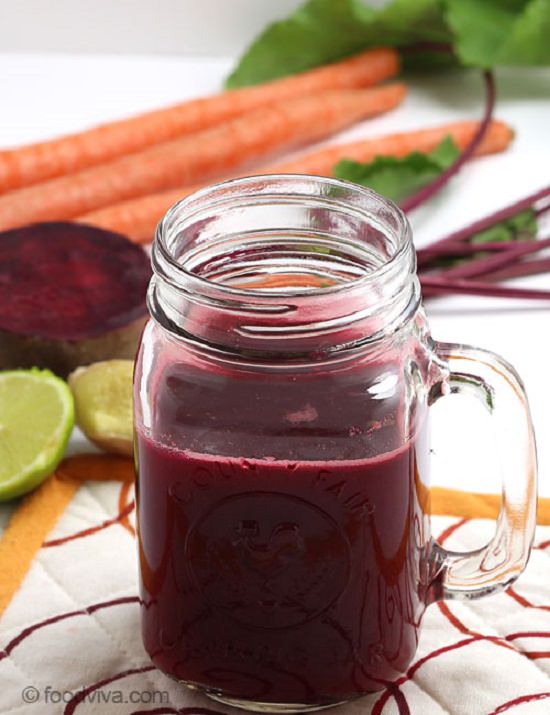 Beetroot Carrot Juice for Height2