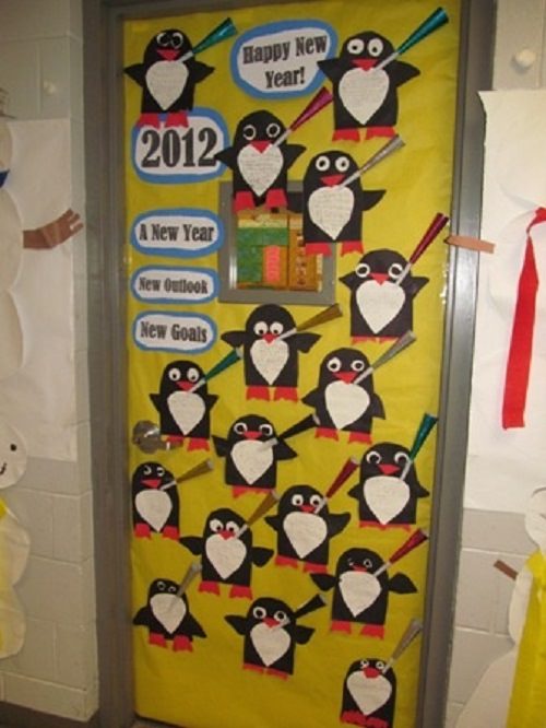New Year's Door Decorating Ideas1
