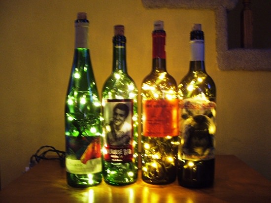  Wine Bottle Accent Lights