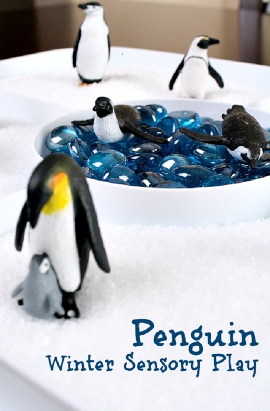 Penguin Sensory Play