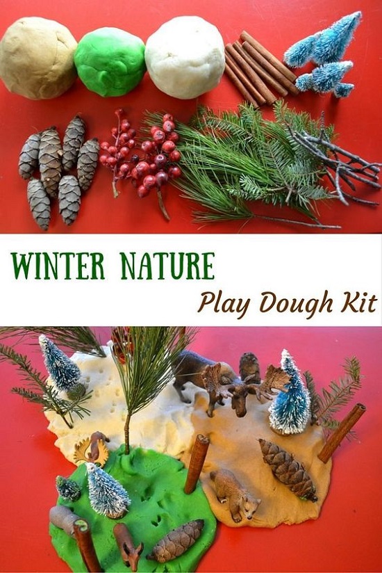 Play Dough Winter Activity