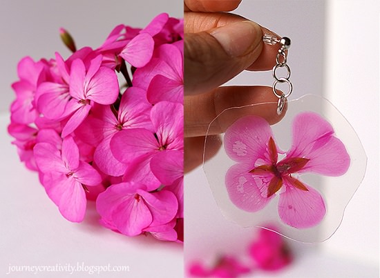 Reserved Flower Earrings DIY3