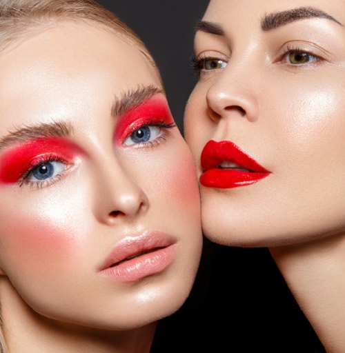 Eyeshadows as Lipsticks