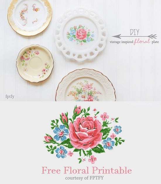 Vintage Plate Designs 