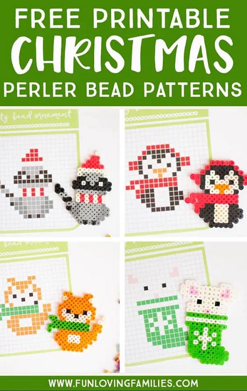 Christmas Perler Bead Patterns