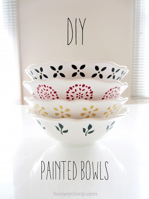 Painted Pottery Bowl Ideas1