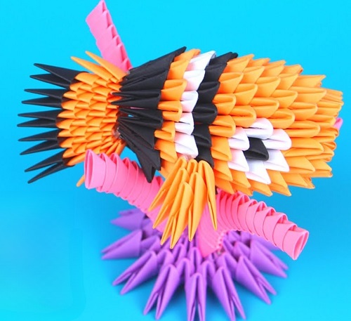 origami-3d-nemo-modular-origami-with-triangle-pieces/