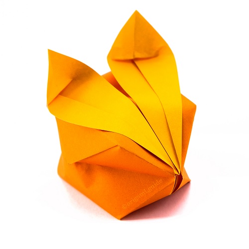 inflatable origami bunny