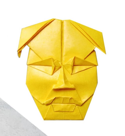 Origami Human Face