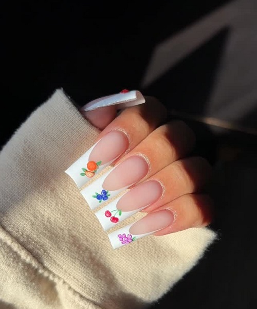nail art for square nails