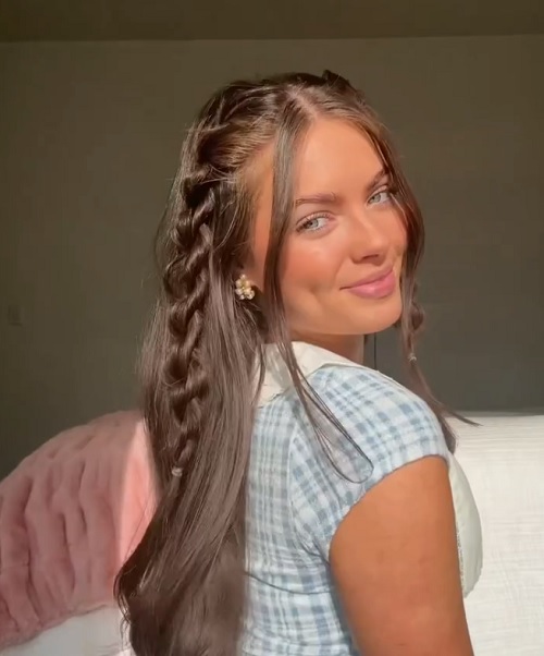 French twist hairstyle