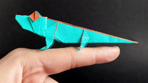 paper lizard