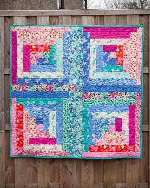 Log Cabin Quilting 1