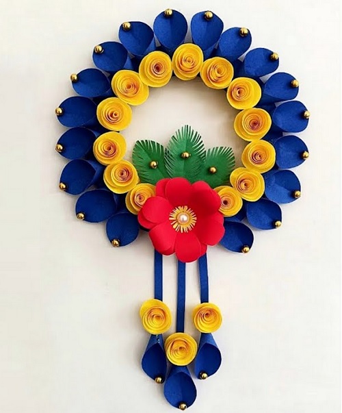 Super Easy origami Wall Hanging