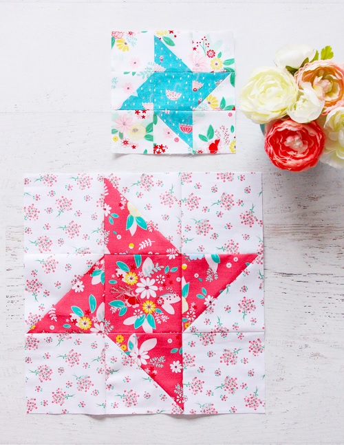 Friendship Star Quilt Block