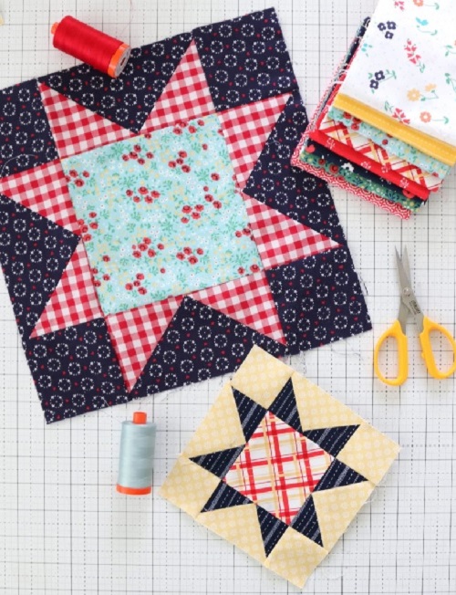 Star Quilted Blocks Ideas 3