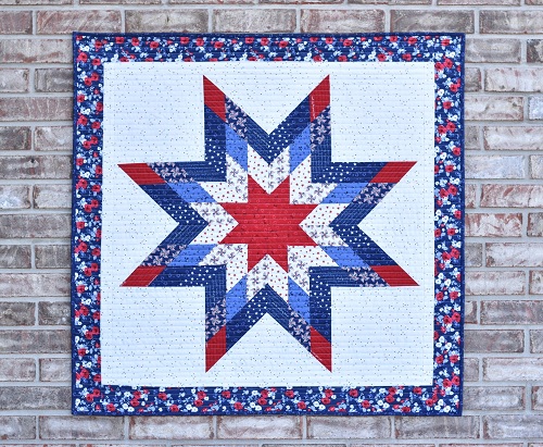 Lone Star quilt block tutorial