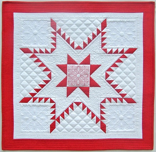 Aurora Feathered Star Quilt Block Tutorial