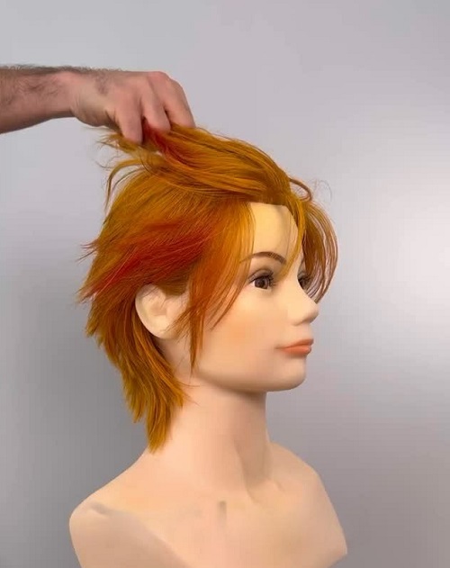 short layer cut