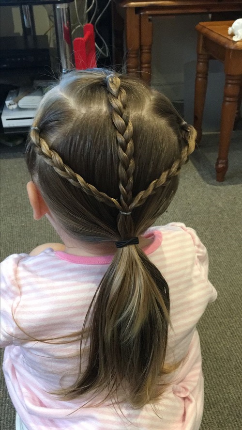 New Hairstyle Idea For Cute Little Girl 2