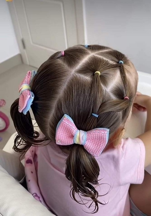 Trending Hairstyle Idea For Cute Little Girl 1